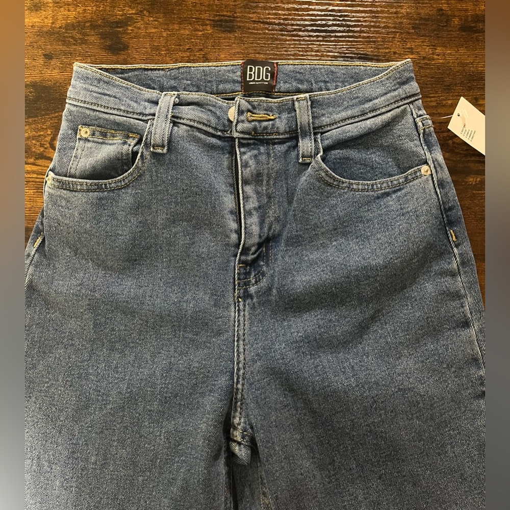 BDG Classic Blue Denim Pants Girlfriend High Rise